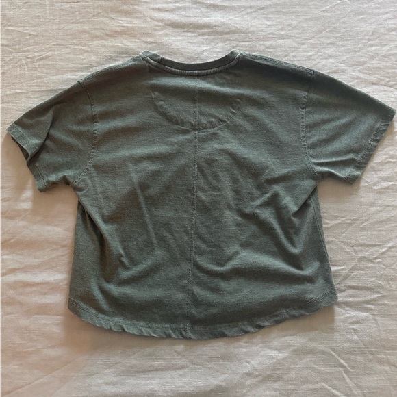 Michigan State Spartans Pressbox Women’s Edith Vintage Burnout Cropped T-Shirt - Picture 4 of 4